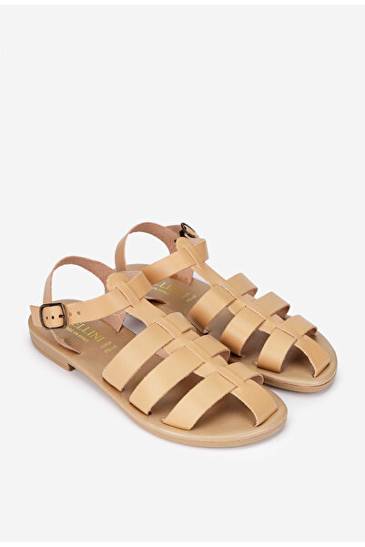 Dasha Sandale dama bej din piele naturala