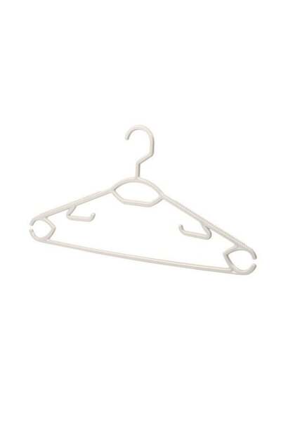 EkoAlışverişDünyam Σετ κρεμάστρες μεγάλου μεγέθους (6 τεμάχια)