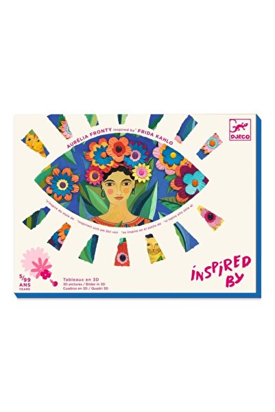 djeco Set creativ Inspired by Frida Kahlo