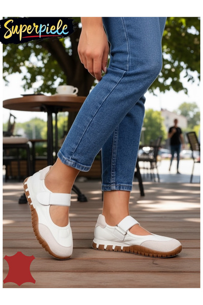 ANGEL BLUE Γυναικείες μπαλαρίνες από ΦΥΣΙΚΟ σουέτ και ύφασμα με εύκαμπτη σόλα