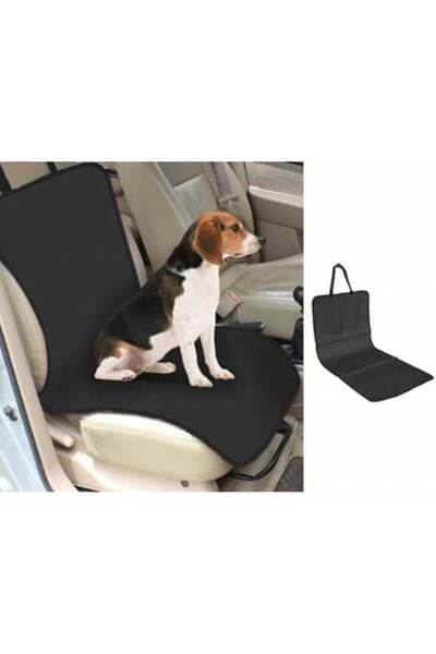 EkoAlışverişDünyam Husă scaun auto pentru un singur animal de companie - neagră