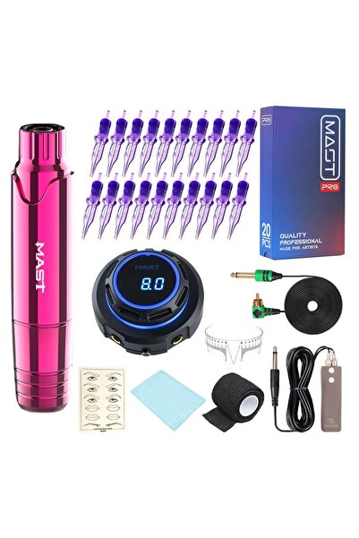 MASTPRO P10 Kalıcı Makyaj Seti Pembe Power Supply Cihaz Resimde Ki Orijinal Ü...