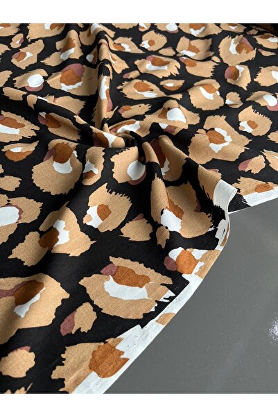 Kumaş sever 150cm Premium Viscose Fabric - Sold by the Meter, Crisp Floral & ...