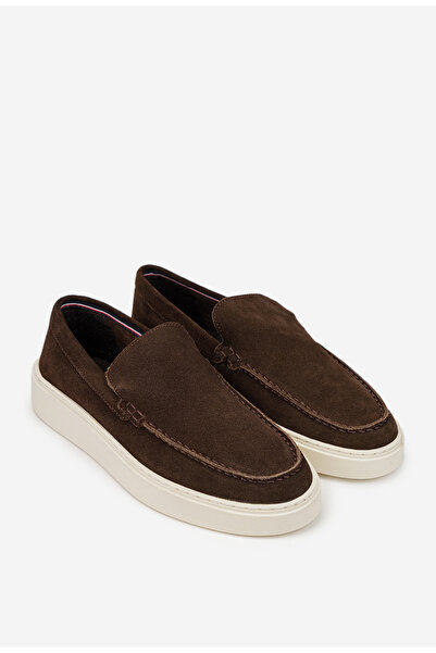 Dasha Men's brown suede loafers