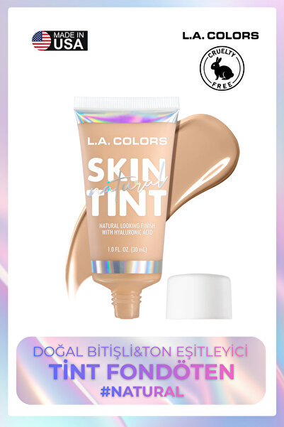 L.A Colors Natural Skin Tint - Doğal Bitişli&Ton Eşitleyici Tint Fondöten #CL...