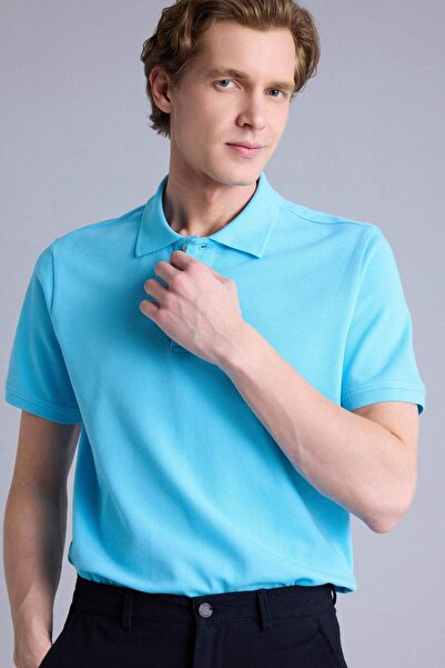 DeFacto 100% Cotton Polo T-Shirt E9504Ax26Sp
