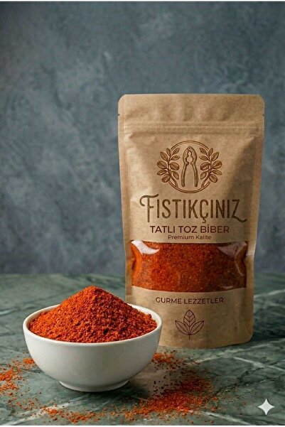 250 Gr tatlı toz biber yerli üretim katkısız