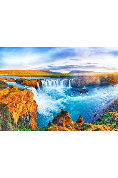 VIODESIGN Fototapet peisaj, autoadeziv, Cascada , multicolor, 80x120 cm PE185
