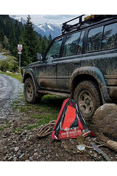 Epilons Vehicle Traffic Set Inspection Compliant Emergency Aid and Safety Kit