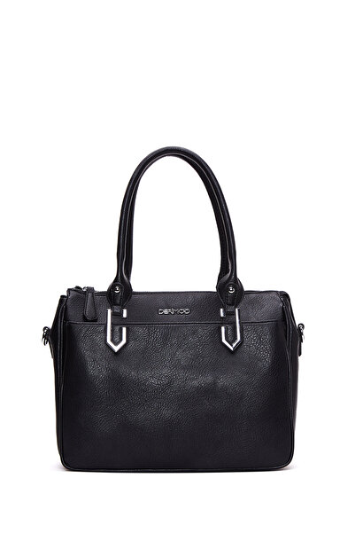 Derimod Women's Black Long Strap Printed Shoulder Bag 26Sbd261826