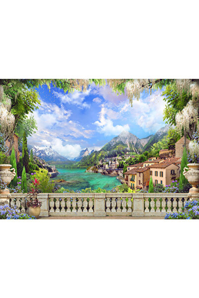 VIODESIGN Fototapet peisaje, autoadeziv, Priveliste , multicolor,80x120 cm PE108