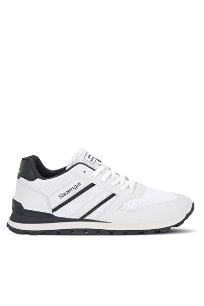 Slazenger Ανδρικά αθλητικά παπούτσια ZAMBACK σε λευκό/μπλε ναυτικό χρώμα