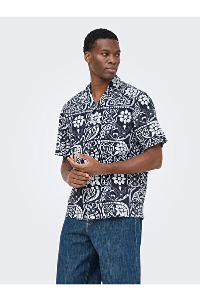 Only & Sons Hawaii-Hemd ONSWHITE Hawaii-Hemd
