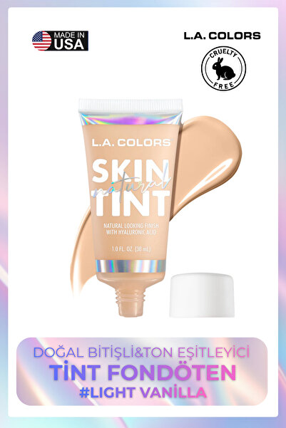 L.A Colors Natural Skin Tint - Doğal Bitişli&Ton Eşitleyici Tint Fondöten #CL...