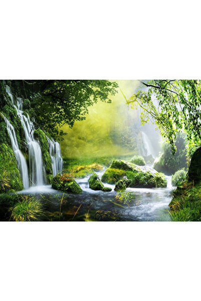 VIODESIGN Landscape photo wallpaper, self-adhesive, Views, multicolor, 80x120...