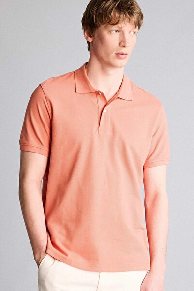 DeFacto 100% Cotton Polo T-Shirt E9504Ax26Sp