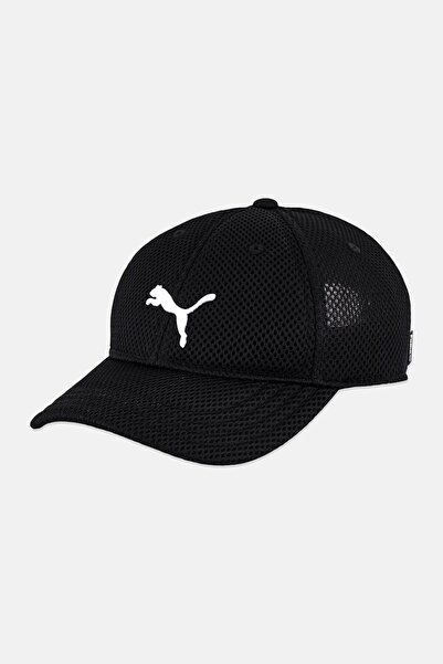 Puma Kids Boy Embroidered Logo Sports Cap, Black