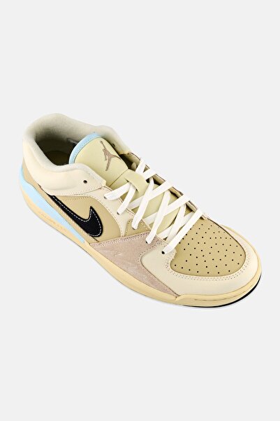 Nike Men Jordan Stadium 90 Lace Up Outdoor Shoes, Beige