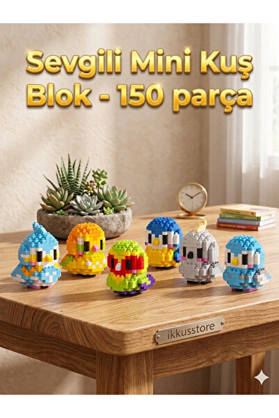 KOBE PARROT Cute Kuş Blok Serisi – Lego Bricks Benzeri Sevimli Mini Kuş Blok ...