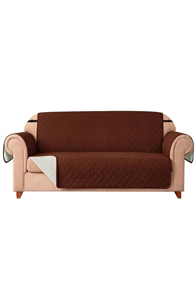 OEM AllizBan 3-seater sofa quilt cover, 170 x 270 cm, diamond pattern, revers...