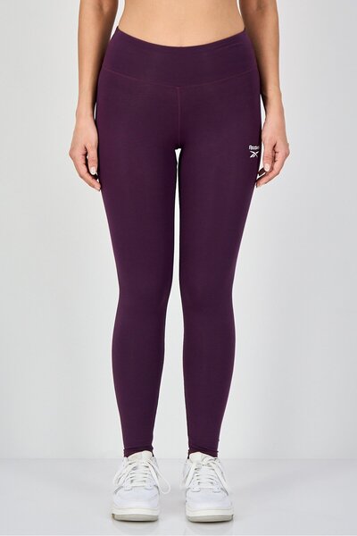 Reebok Women Sportswear Fit Training Leggings, Plum