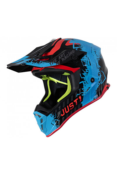 Just1 Casca motocross/atv Just 1 J38 Mask, culoare albastru/negru, marime XL