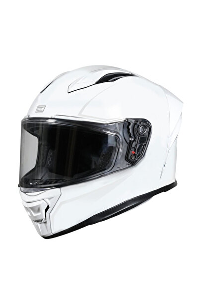 Origine Casca moto integrala, Pista Solid, culoare alb lucios, marime M