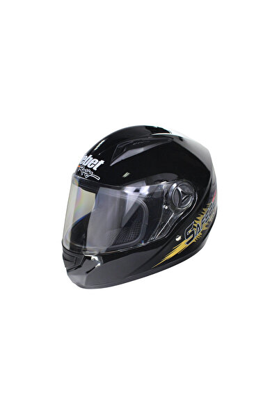 ROY Casca moto integrala adulti, Safebet HF-111K, culoare negru, marime S