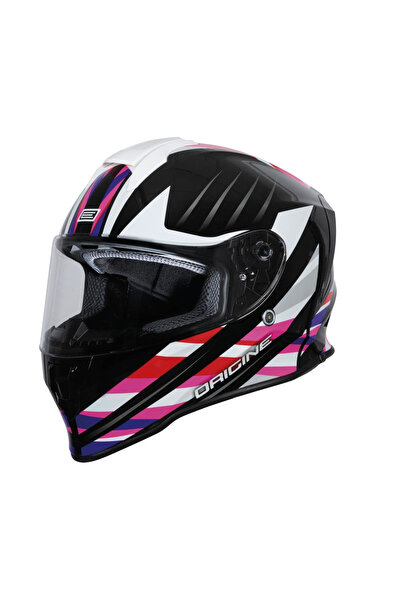 Origine Casca moto integrala copii, Dinamo Foolish, culoare negru/roz lucios,...