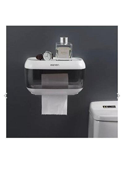 OEM Dispenser Hartie Igienica cu Sertar, Suport Servetele, Montaj Perete, Rez...