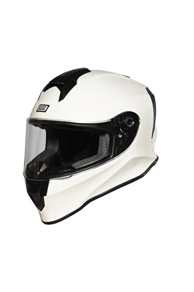 Origine Casca moto integrala pentru copii Dinamo Solid Kids, culoare alb luci...