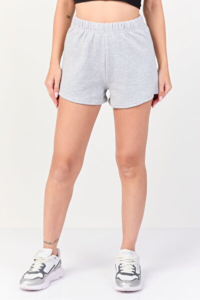 Forever 21 Women Sportswear Fit Outdoor Shorts, Grey