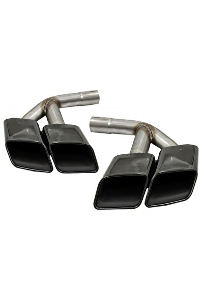 tuningset Terminații de eșapament compatibile cu Audi Q7 4M 2015-2019, design...