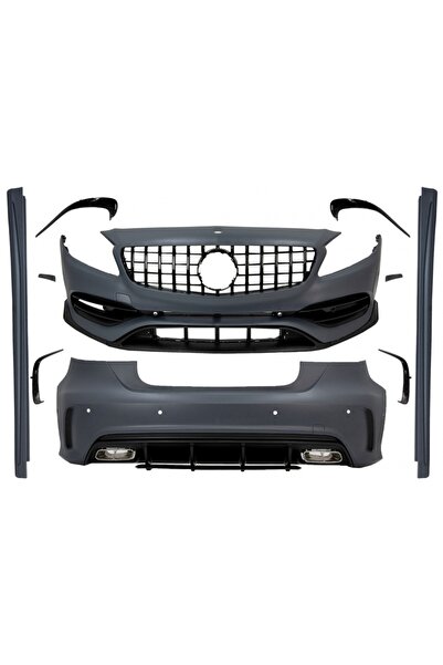 tuningset Πλήρες κιτ αμαξώματος με μάσκα, κατάλληλο για Mercedes A-Class W176...