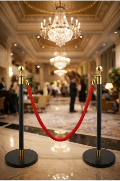 Grand City Media Barrier Stand for Crowd Control and Route Management – Royal...