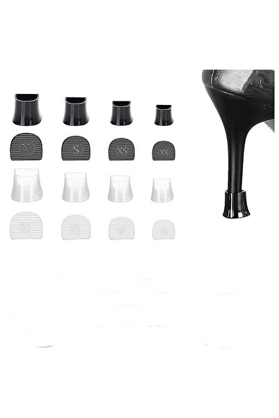 Arabest 8 Pair Heel Repair Caps and Heel Stoppers, 4 Heel Sizes, For Weddings...