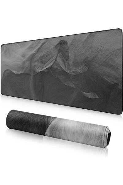 ROCK POW Large Extended Gaming Mouse Pad, Non-Slip Rubber Base, Smooth Cloth ...