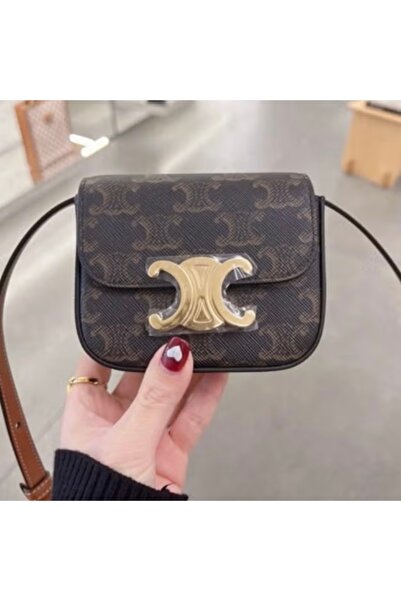 FA.accessories حقيبة نسائية صغيرة مربعة بنمط كلاسيكي – حقيبة كتف وكروس أنيق (...
