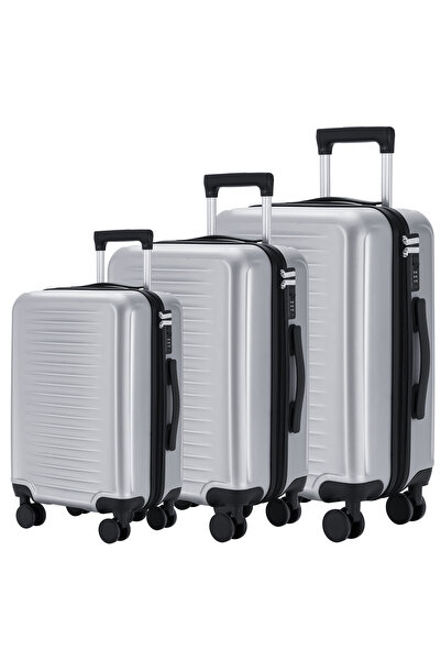 AZZHAAR Luggage Sets 3 Piece ABS Ultra Tough Hardside Suitcases Sets with TSA...