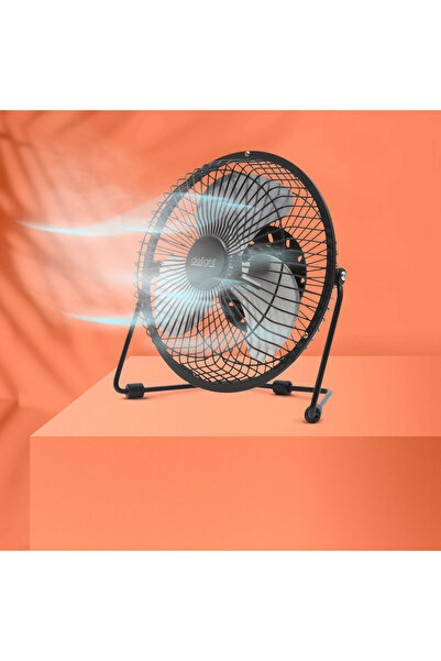 DELIGHT Mini ventilator USB birou 5V, ventilator compact reglabil, silentios,...