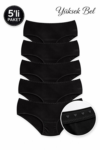 MİSSEMMA Plus Size High Waist Panties