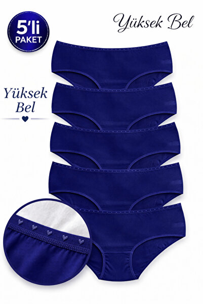 MİSSEMMA Women's Panties with Heart Detail, Elastic