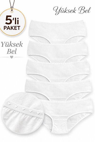 MİSSEMMA Plus Size High Waist Panties