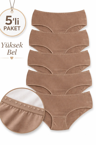 MİSSEMMA Plus Size High Waist Panties