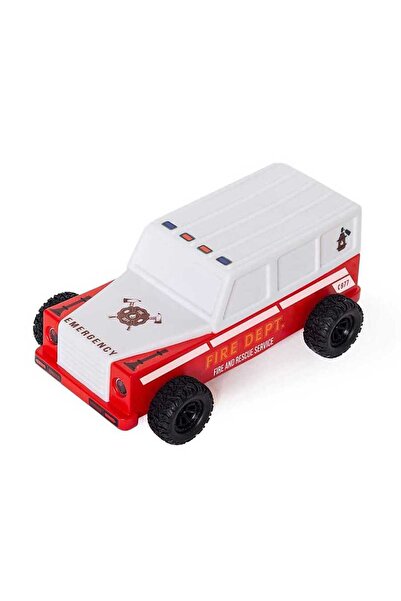 DHINK سيارة إطفاء ليلية حمراء Dhınk507-01