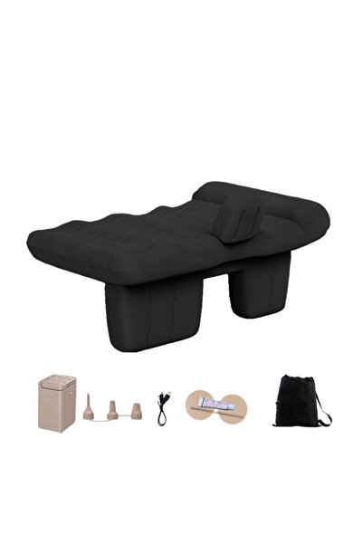 ET-LIFE Car Air Mattress, Inflatable Air Mattress with Built in Air Pump, Bac...