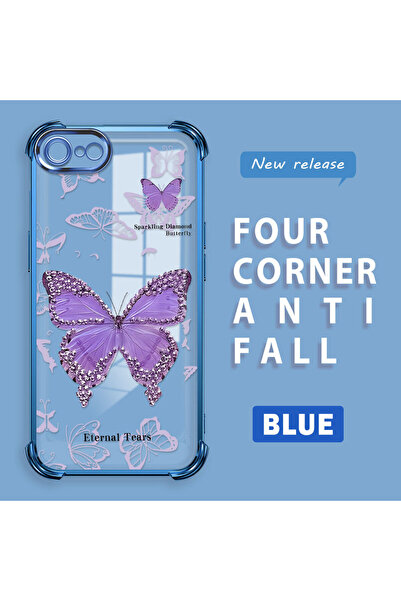 Hontinga iPhone Se 2020 Compatible Camera Protected Transparent Soft Silicone...