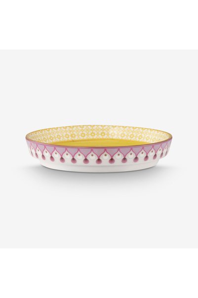 Pip Studio Lily & Lotus Yellow Porcelain Tea Plate 9 cm