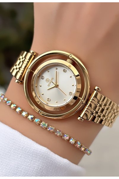 Homies Women's Wristwatch - Adjustable Steel Band - Comes with a Bracelet Gift
