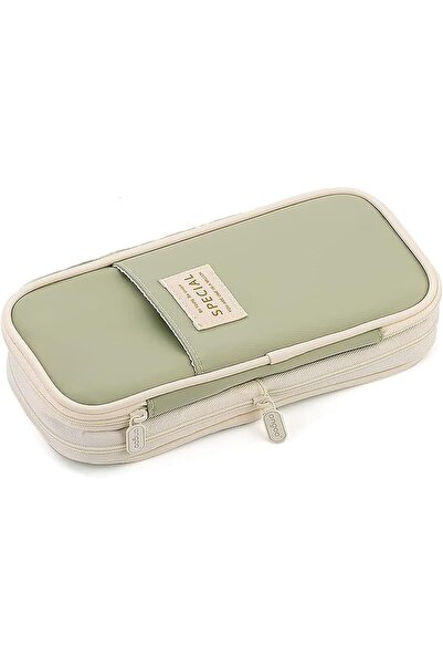 Arabest Large Capacity Pencil Case with Zipper, High Storage Organizer Bag fo...